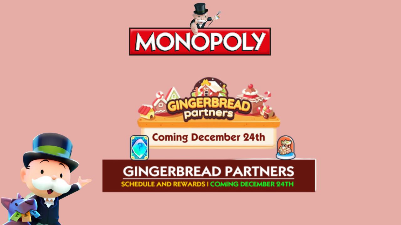 Monopoly GO Gingerbread Partners Event Schedule and Rewards